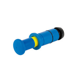 Veribor® pump suction lifter, BO601G, made of plastic, including carrying case.