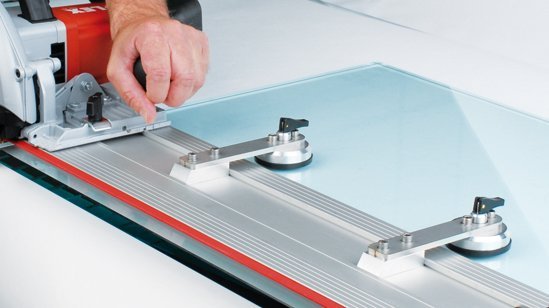 Veribor® suction unit made of aluminium.