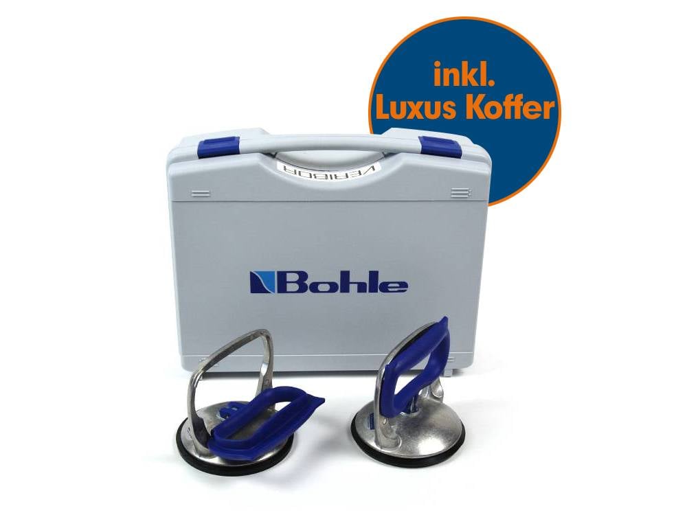 Blue Line glass carrier set BOS0.0BL, 30 kg (including case)
